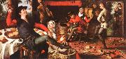 Pieter Aertsen The Egg Dance Norge oil painting reproduction